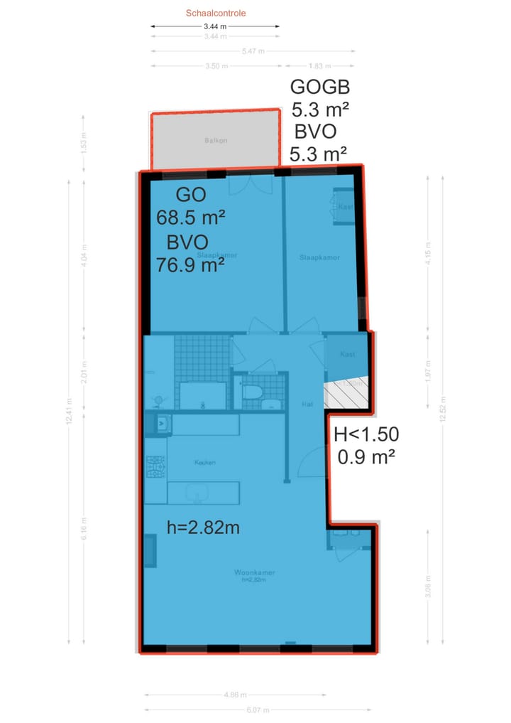 Foto 24 van Anna van den Vondelstraat 15-B
