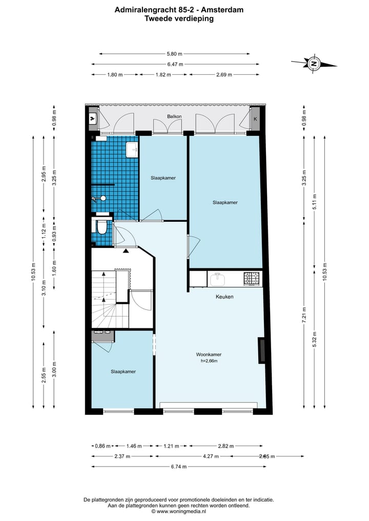 Foto 26 van Admiralengracht 85-2