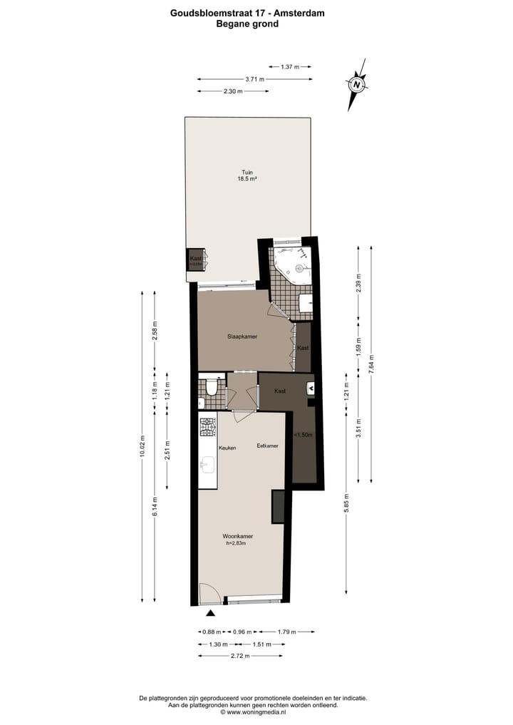 Foto 20 van Goudsbloemstraat 17-A