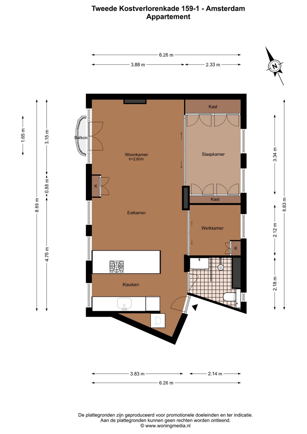 Photo 23 of Tweede Kostverlorenkade 159-1