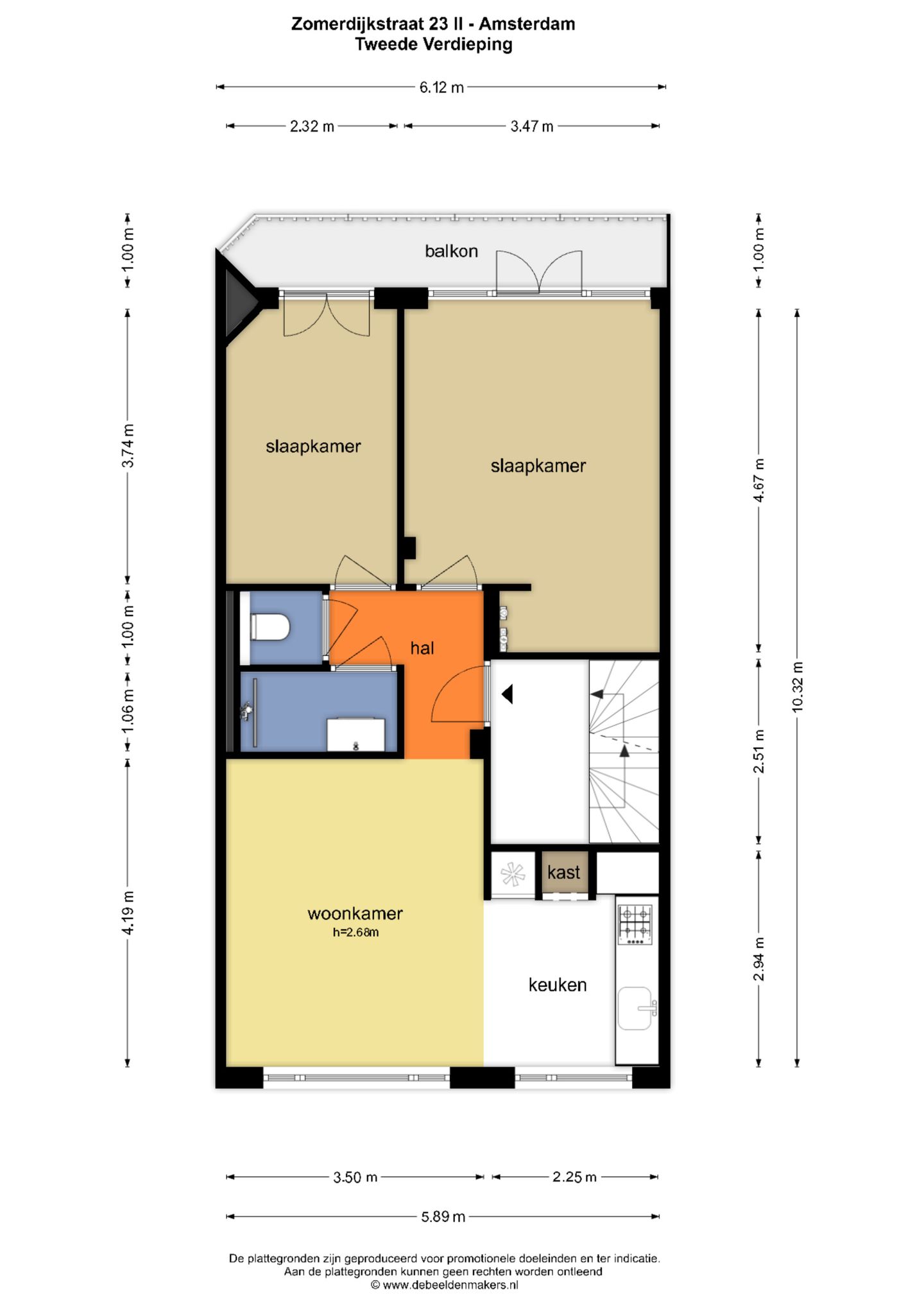 Foto 20 van Zomerdijkstraat 23-2