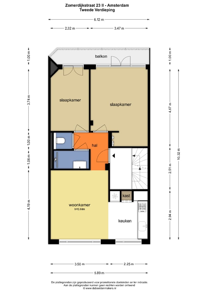 Foto 20 van Zomerdijkstraat 23-2