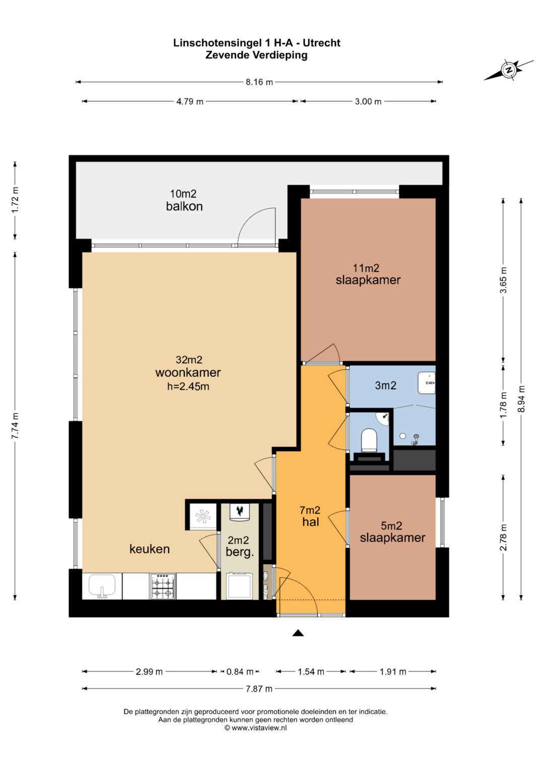 Foto 33 van Linschotensingel 1-HA