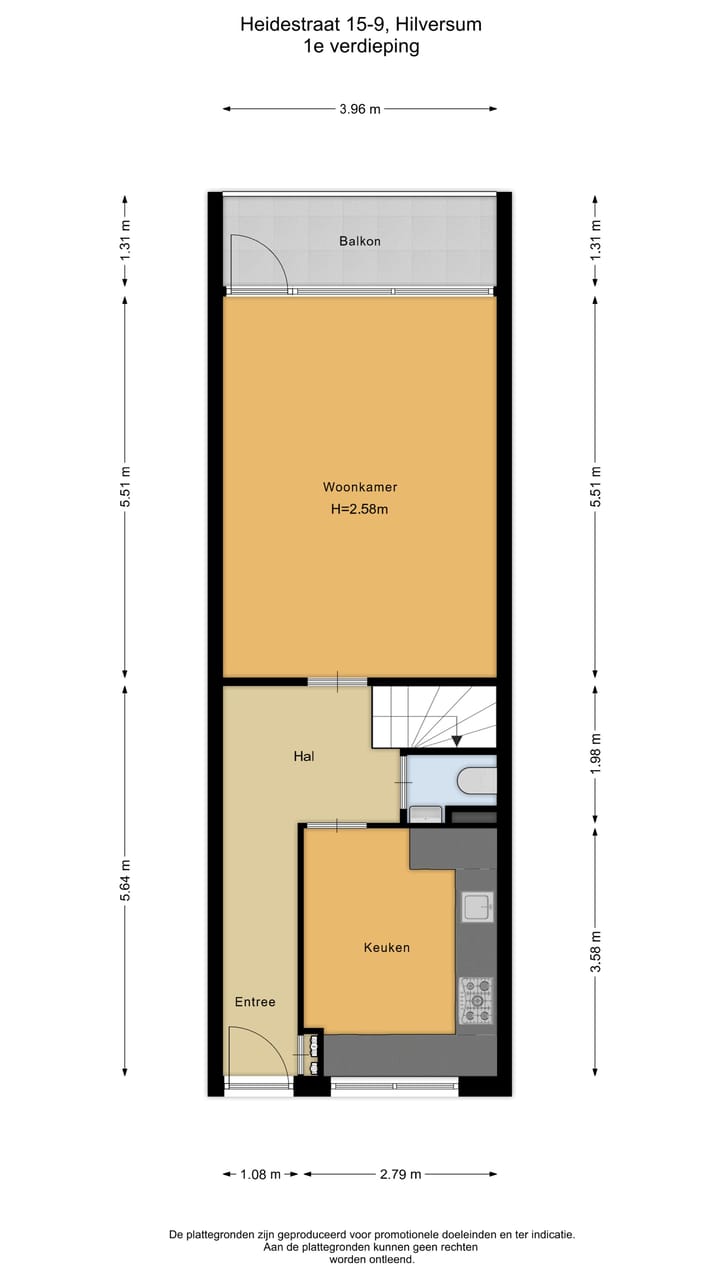Foto 11 van Heidestraat 15-9