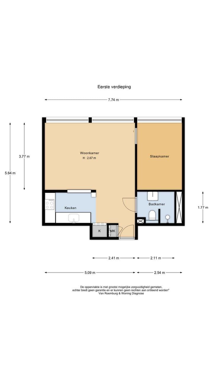 Foto 12 van Johannes Worpstraat 21-1