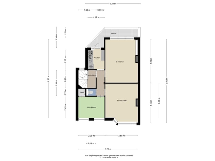 Foto 26 van Heemskerkstraat 51-B02