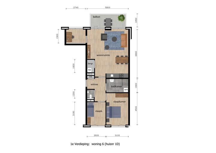 Foto 9 van Type XL (Bouwnr. BNR 6)