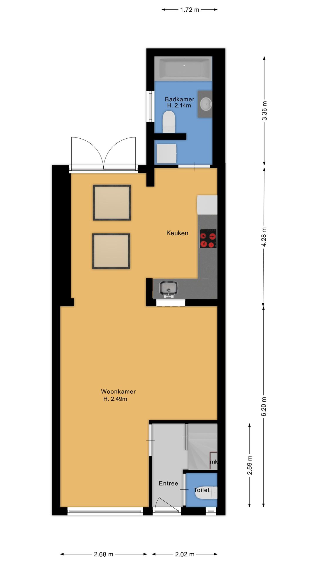 Foto 28 van Stephensonstraat 17