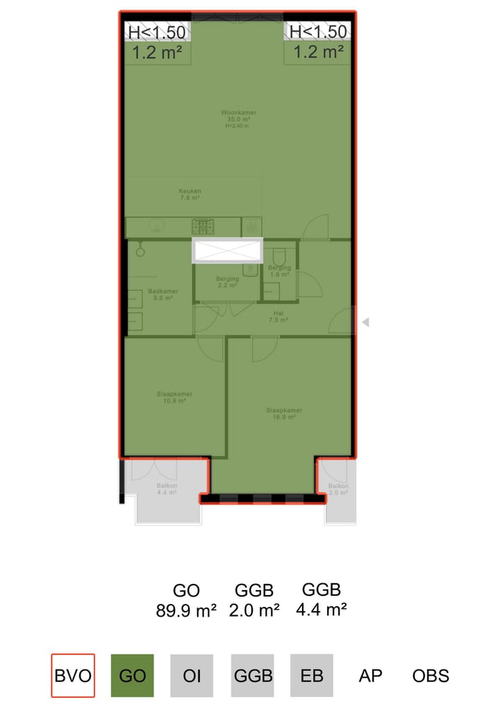 Foto 22 van Valkenburgerstraat 186-T