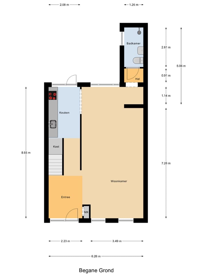 Foto 16 van Burgemeester Hackstraat 18