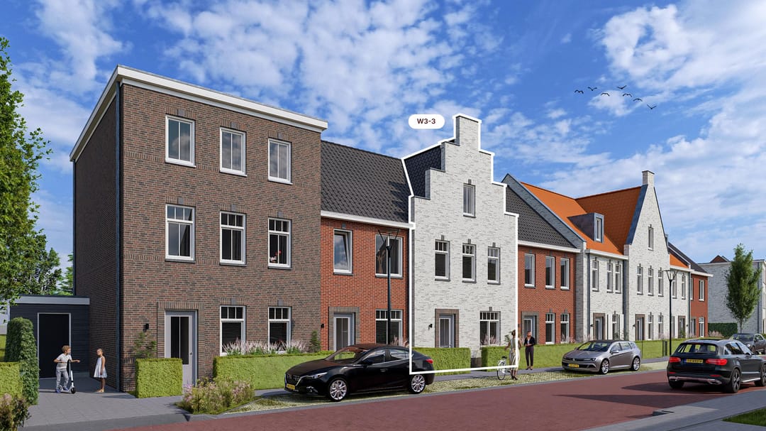 Foto 1 van Fase A Tussenwoningen (Bouwnr. W3-3)