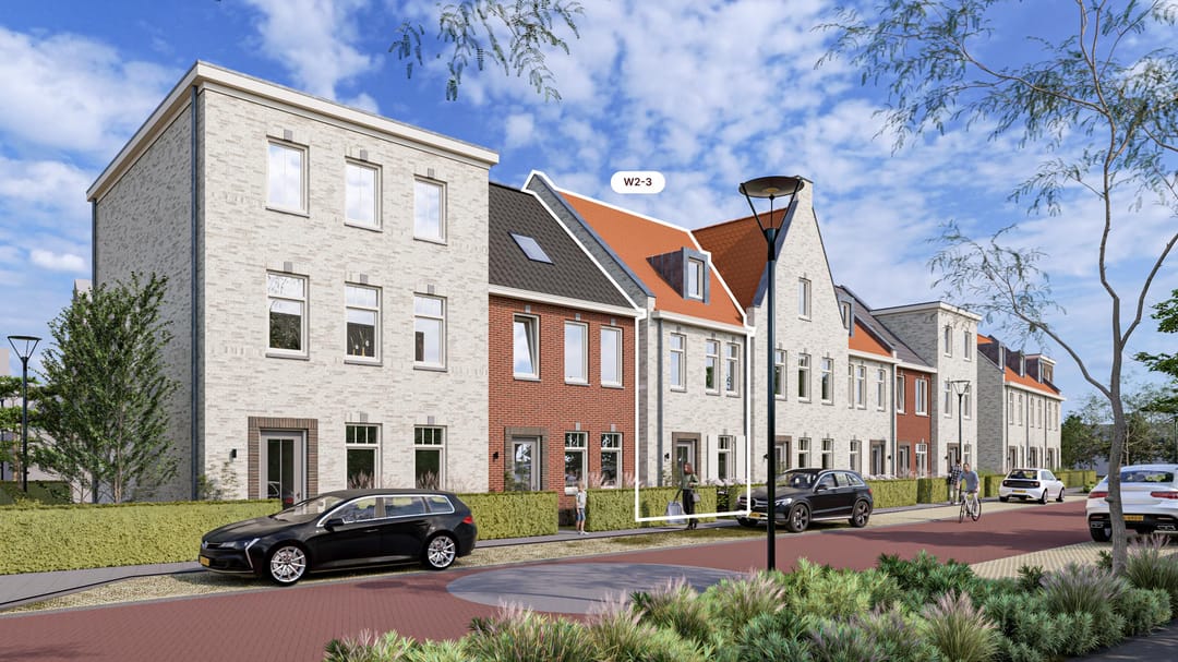 Foto 1 van Fase A Tussenwoningen (Bouwnr. W2-3)