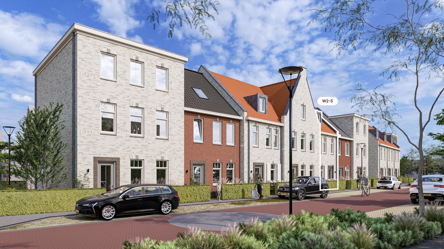 Foto 1 van Fase A Tussenwoningen (Bouwnr. W2-5)