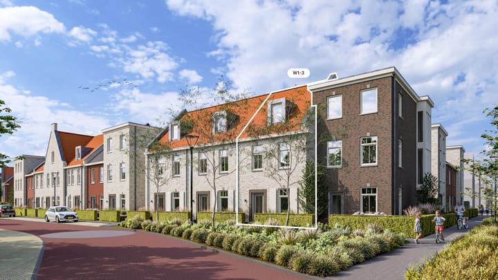 Foto 1 van Fase A Tussenwoningen (Bouwnr. W1-3)