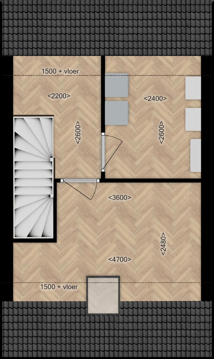 Foto 9 van Fase A Tussenwoningen (Bouwnr. W3-2)