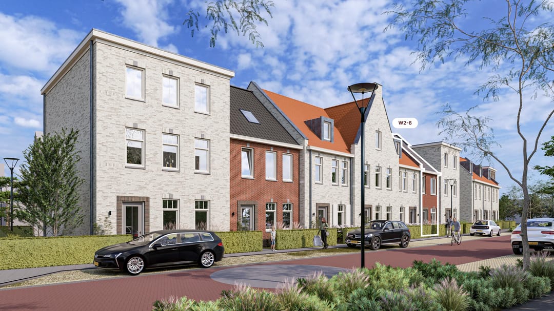 Foto 1 van Fase A Tussenwoningen (Bouwnr. W2-6)