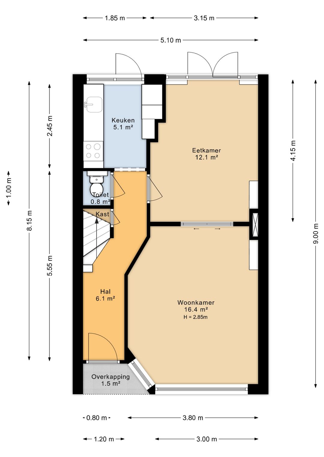 Foto 41 van van Roonhuysestraat 8