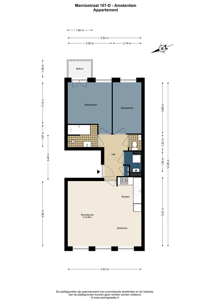 Photo 22 of Marnixstraat 107-D