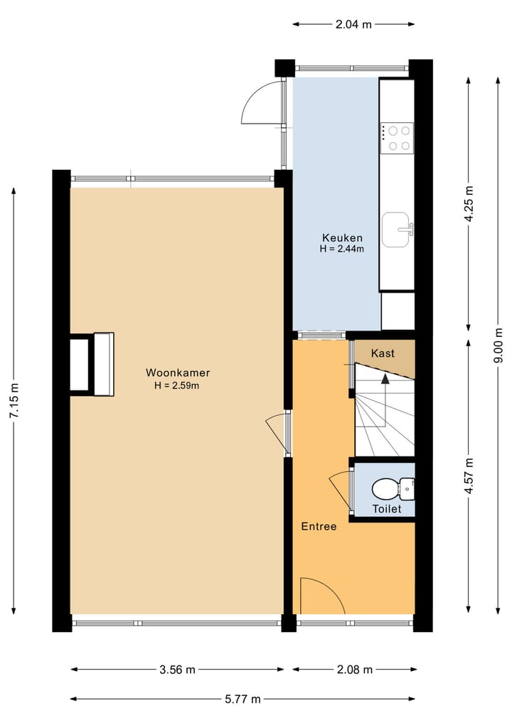 Foto 32 van Hendrik van Viandenstraat 14