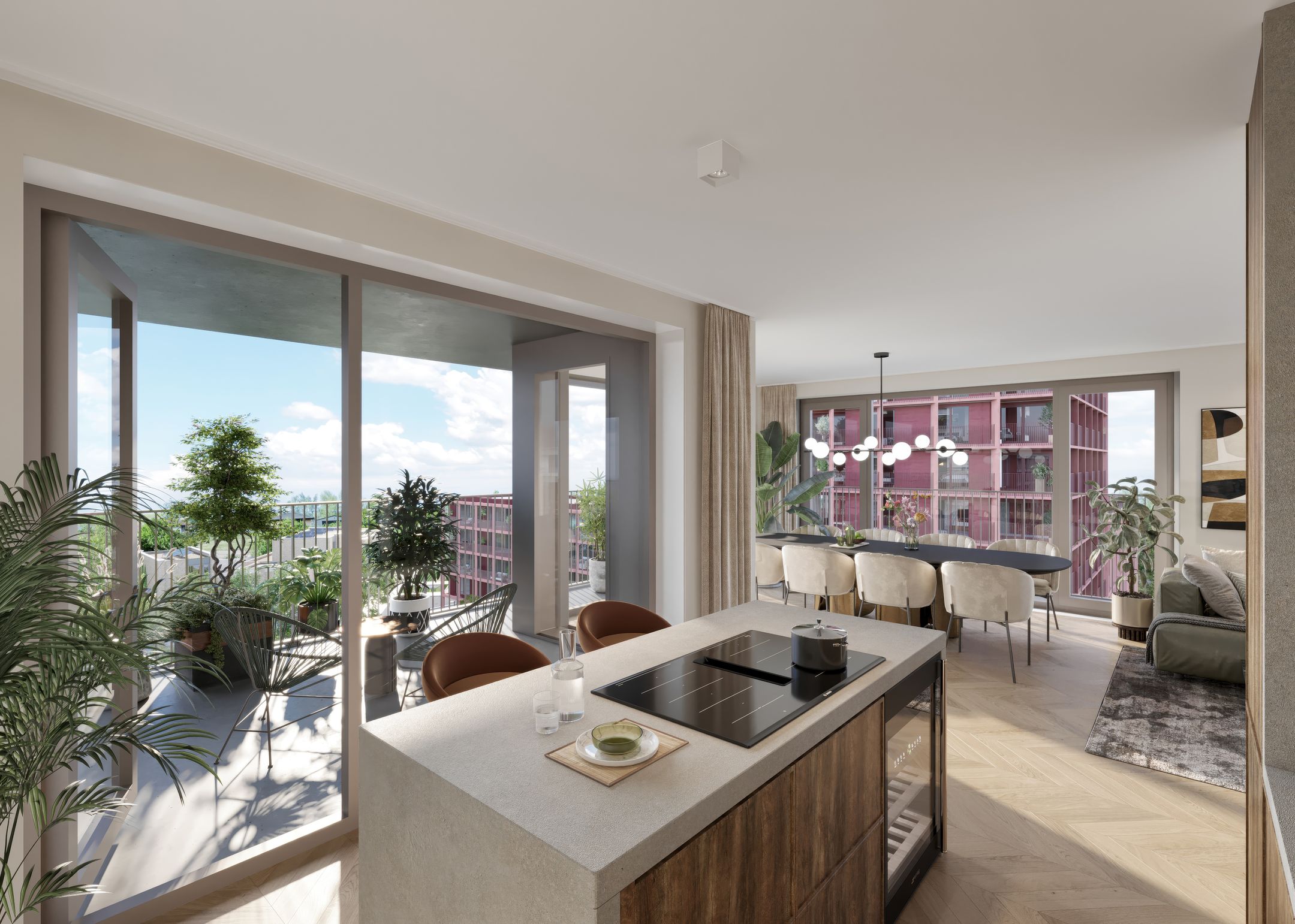 Foto 14 van Blossem Edison - 90 appartementen - Openhuis 2 april 17:00-18:00 uur! 