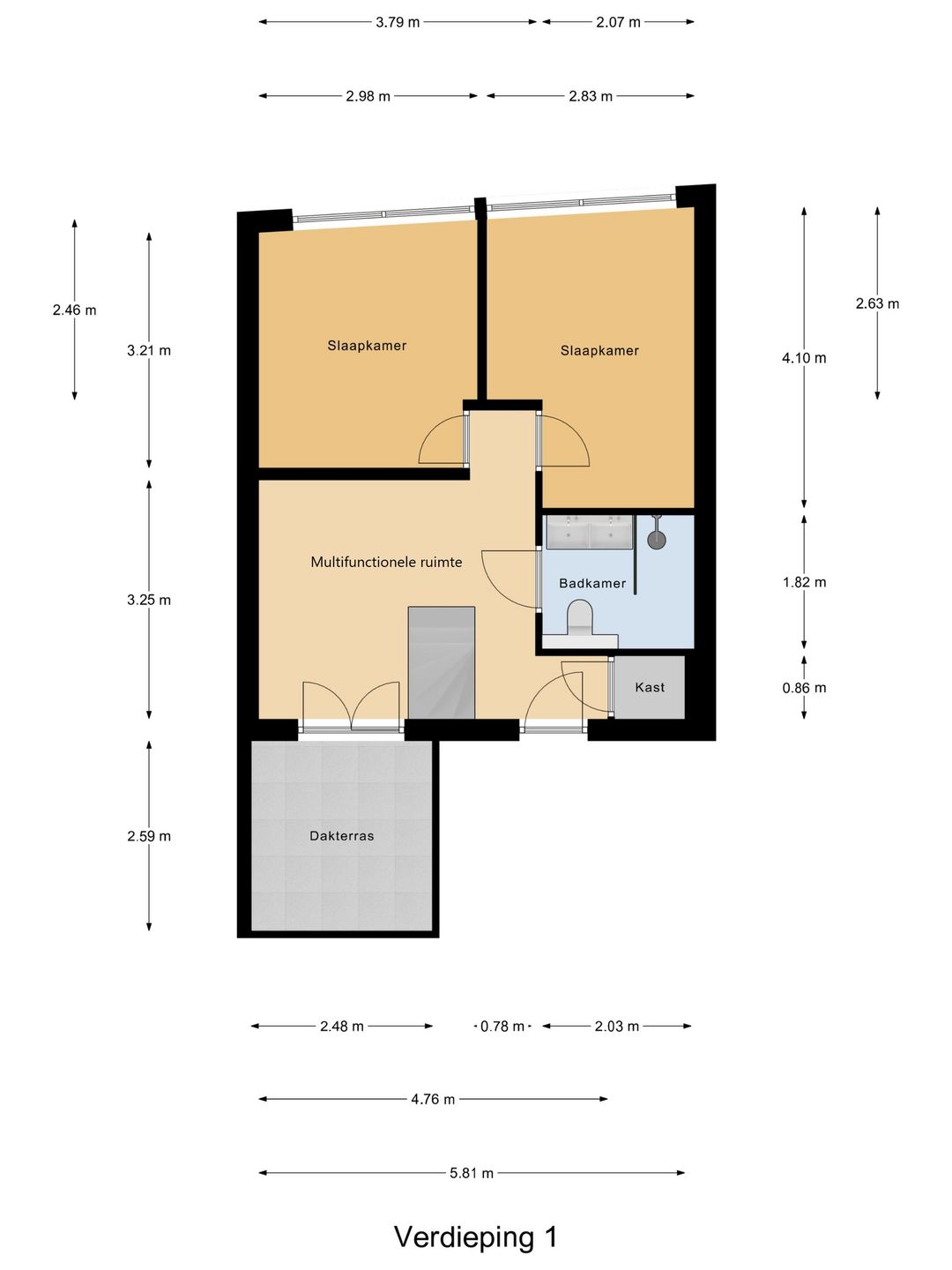 Foto 46 van Kosterstraat 13-C