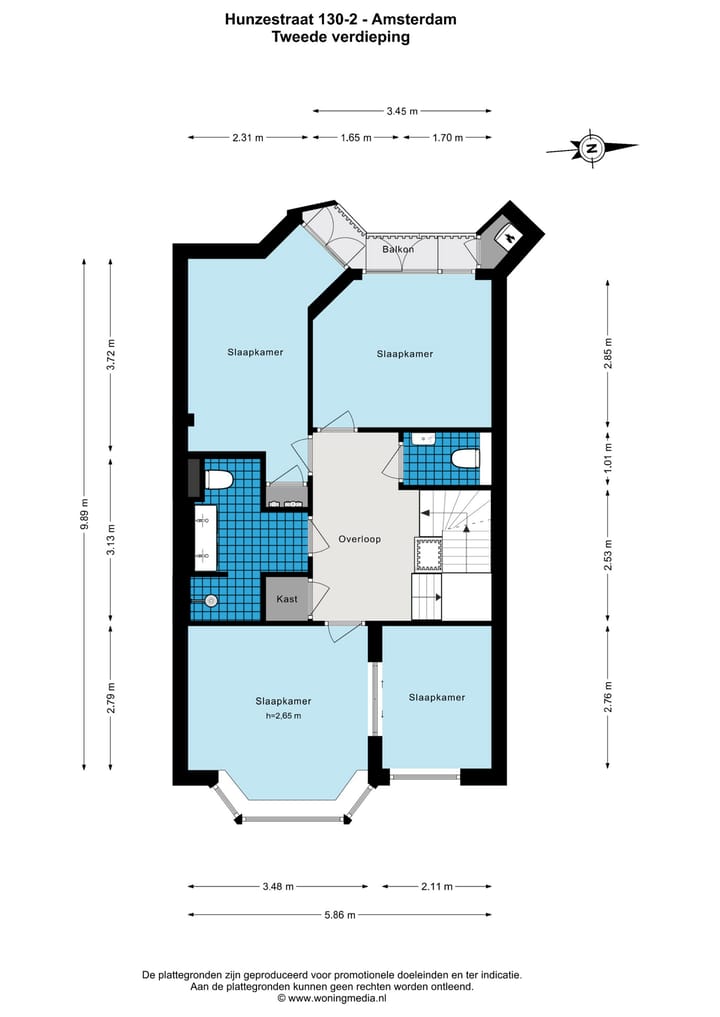 Foto 23 van Hunzestraat 130-2