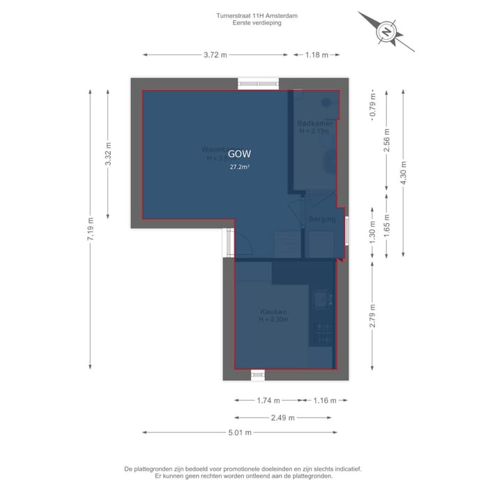 Photo 34 of Turnerstraat 11-H
