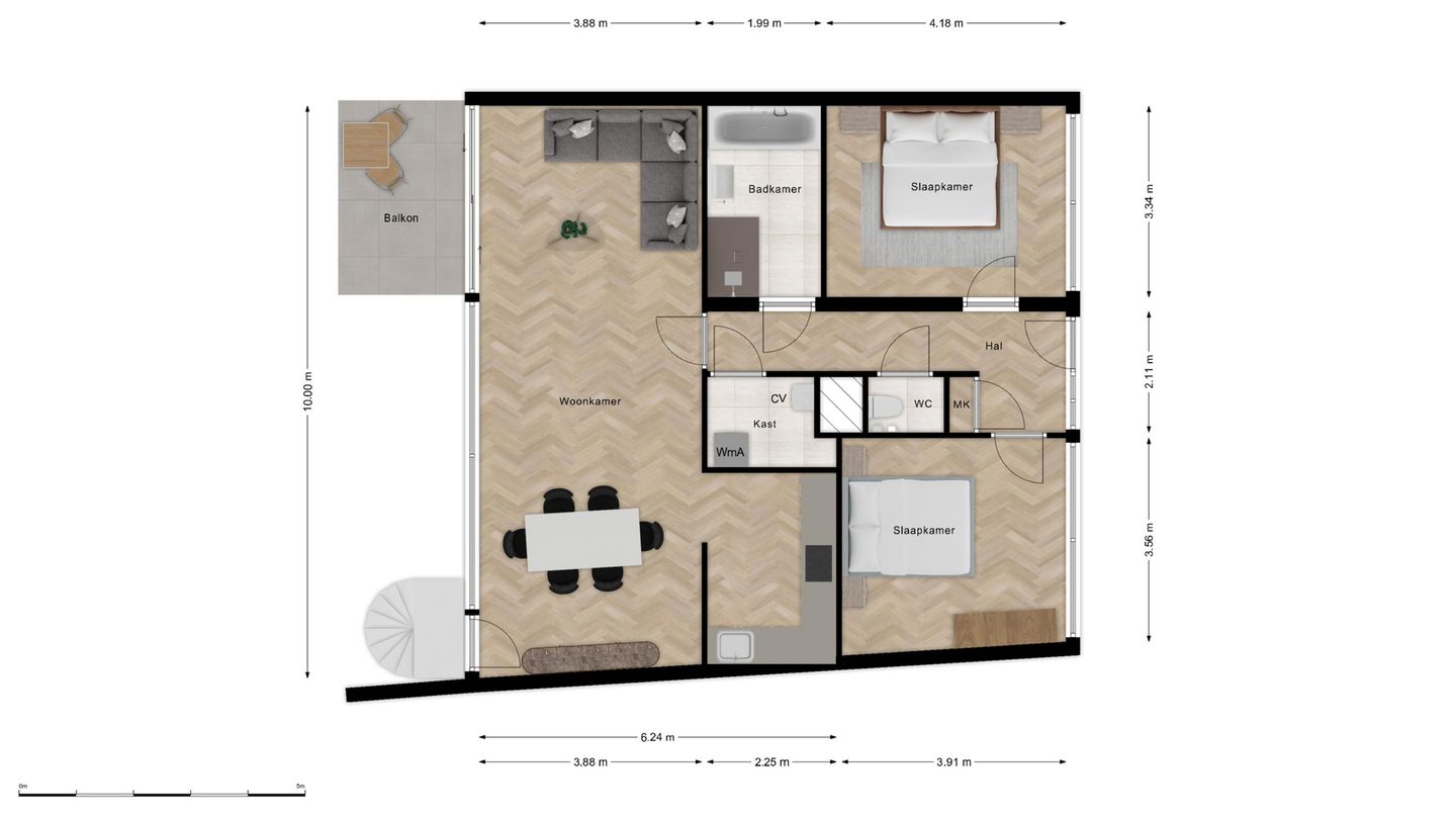 Foto 5 van Raamstraat 24-C