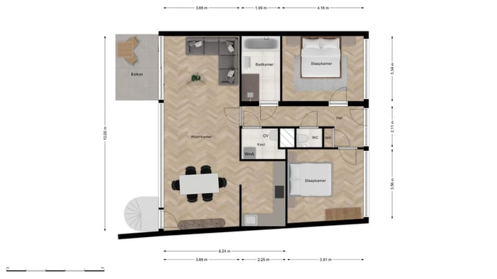 Foto 5 van Raamstraat 24-C