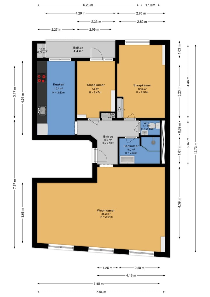 Foto 22 van Broerenstraat 21-2