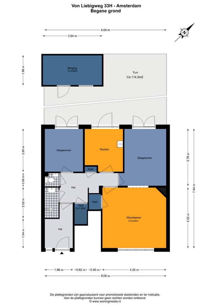 Foto 20 van Von Liebigweg 33-H