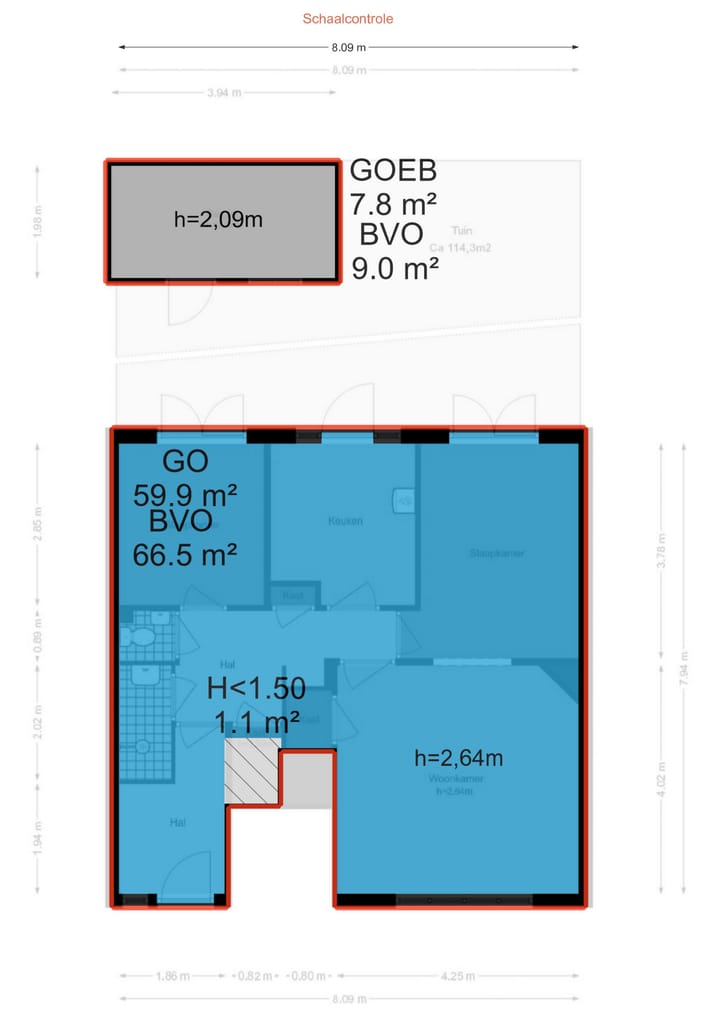 Foto 23 van Von Liebigweg 33-H