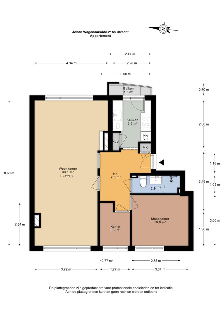 Photo 29 of Johan Wagenaarkade 21-BS