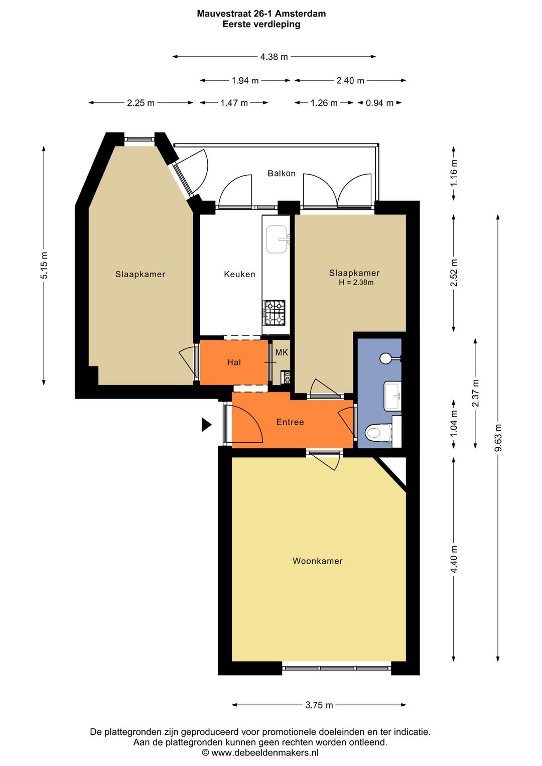 Foto 26 van Mauvestraat 26-1