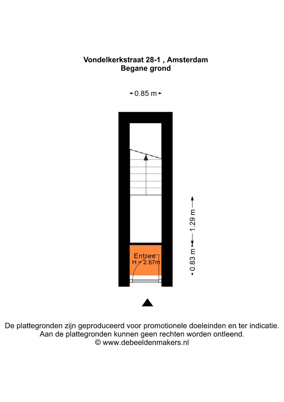 Foto 26 van Vondelkerkstraat 28-1