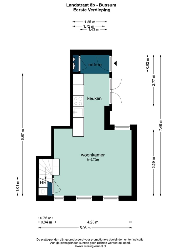 Foto 5 van Landstraat 8-B