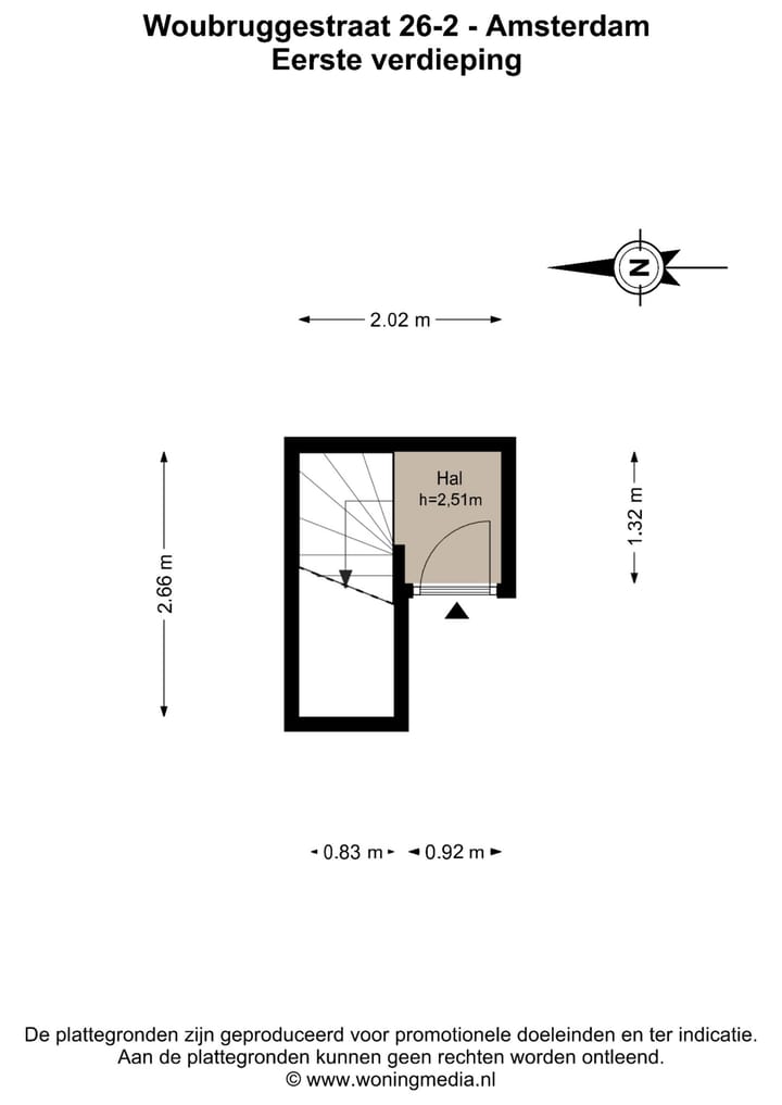 Foto 34 van Woubruggestraat 26-2