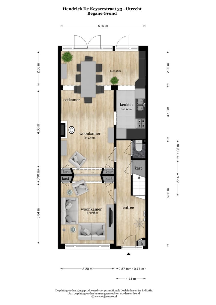 Foto 44 van Hendrick de Keyserstraat 33