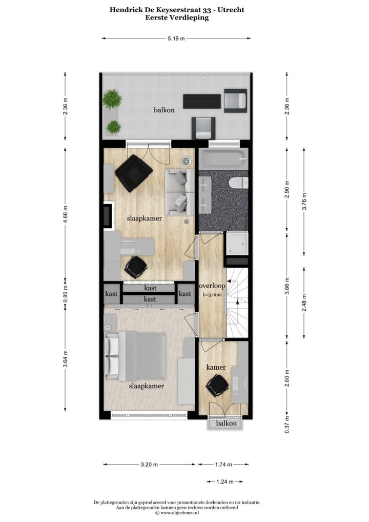 Foto 47 van Hendrick de Keyserstraat 33