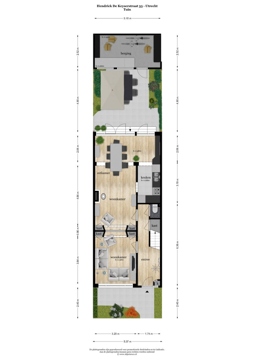 Foto 56 van Hendrick de Keyserstraat 33