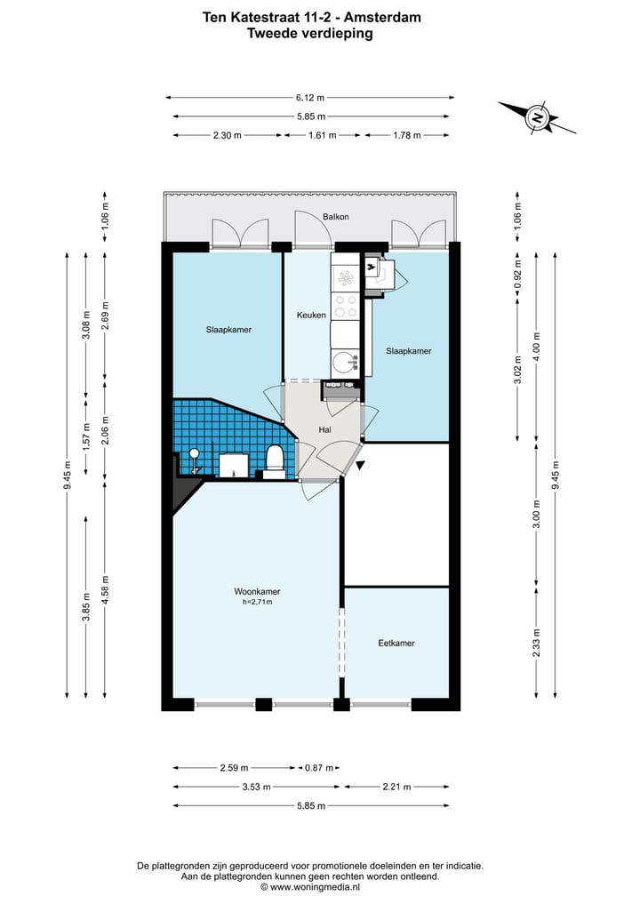 Foto 20 van Ten Katestraat 11-2