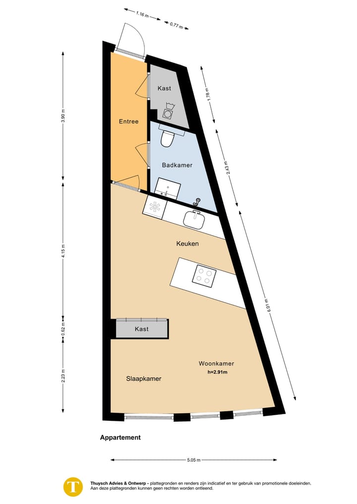 Foto 42 van Louis Armstrongweg 58-E