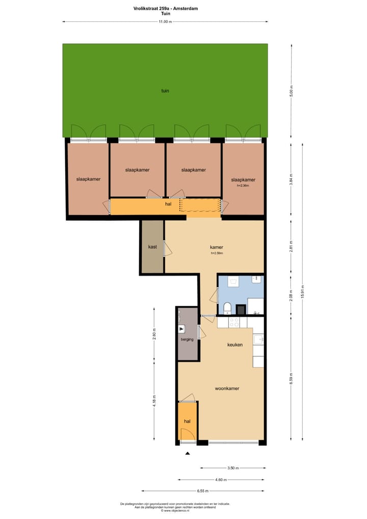 Foto 26 van Vrolikstraat 259-A