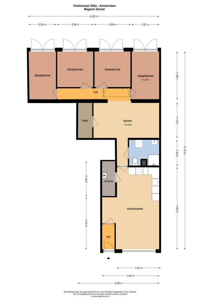 Foto 27 van Vrolikstraat 259-A