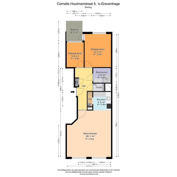 Photo 36 of Cornelis Houtmanstraat 5