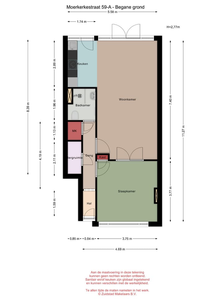 Photo 21 of Moerkerkestraat 59-A