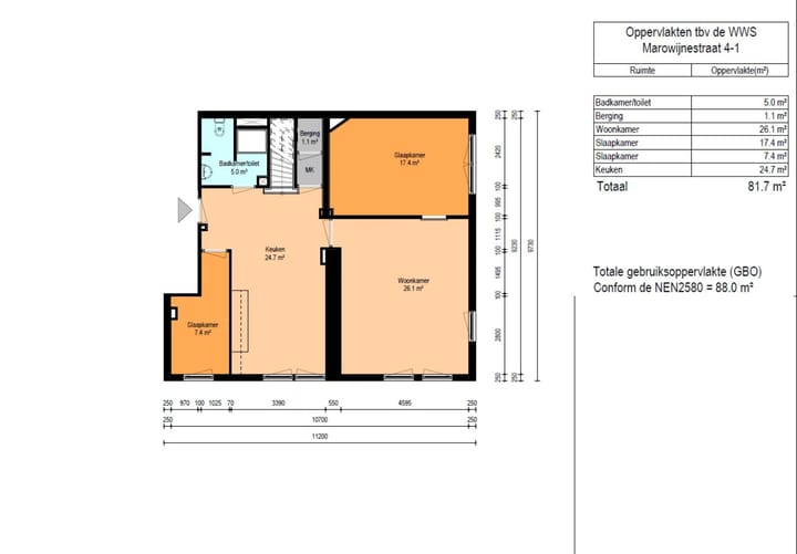 Foto 26 van Marowijnestraat 4-1