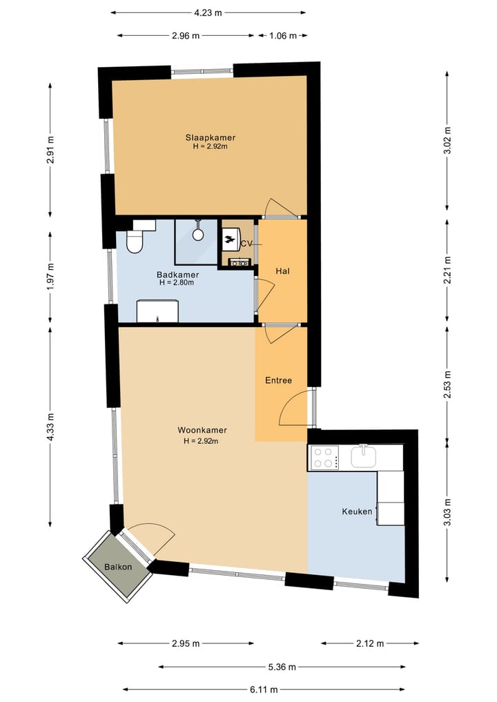 Foto 24 van Voorstraat 54-B