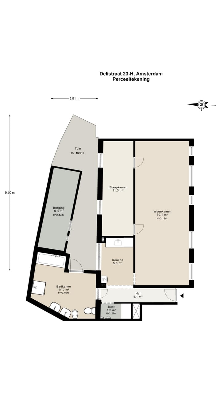 Foto 18 van Delistraat 23-H