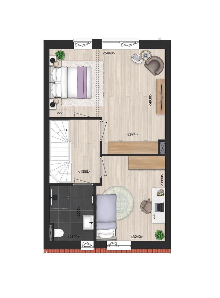 Foto 4 van Tussenwoning (Bouwnr. 164)